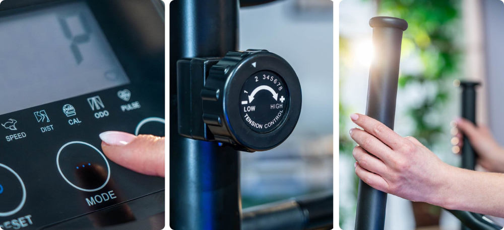 Bicicletă eliptică Thunder ATROX – Antrenament complet și silențios pentru întreg corpul! [5]