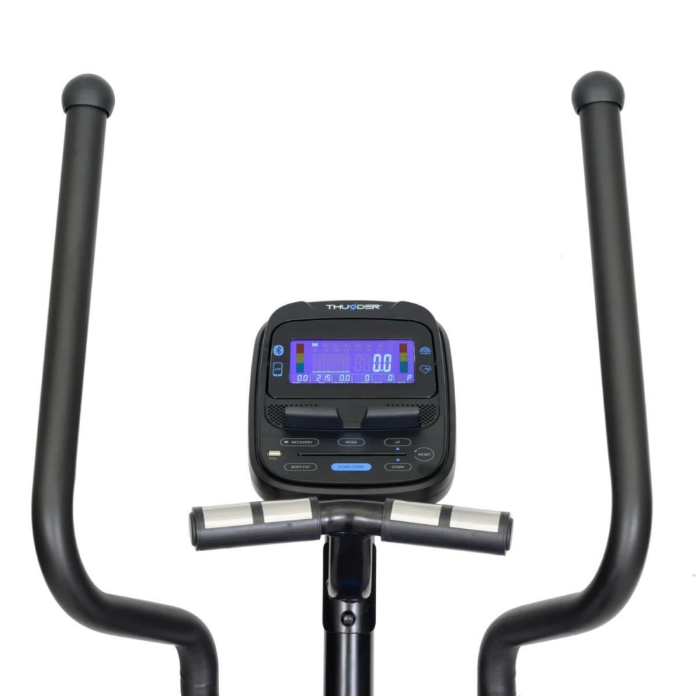 Bicicletă eliptică Thunder GROW – Antrenament complet acasă cu rezistență electromagnetică 32 niveluri și 24 programe! [3]