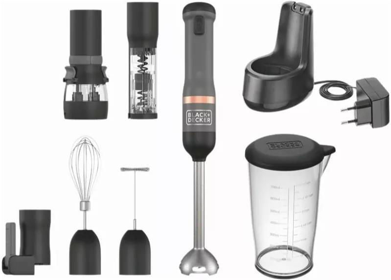 Blender cu accumalator BCKM1016KSG (Grey) 6in1 [4]