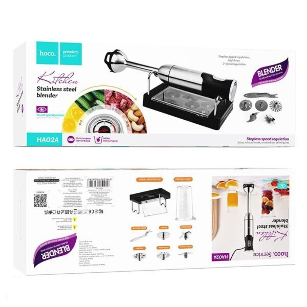 Blender din Oțel Inoxidabil HA02A pentru Bucătărie [3]
