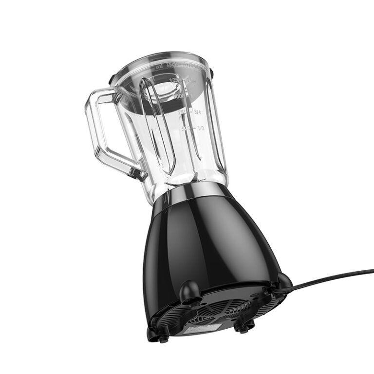 Blender Retro Electric HE33 – 1.5L, 500W, Design Elegant din Inox și Sticlă [4]
