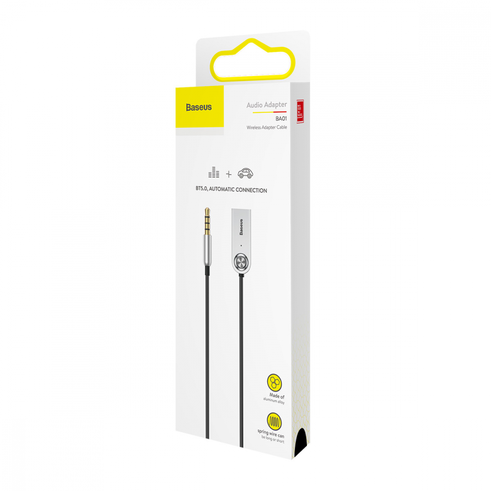 Bluetooth Baseus BA01 USB Wireless adapter cable – Bluetooth 5.0 адаптер для устройств с разъемом 3.5 мм [5]