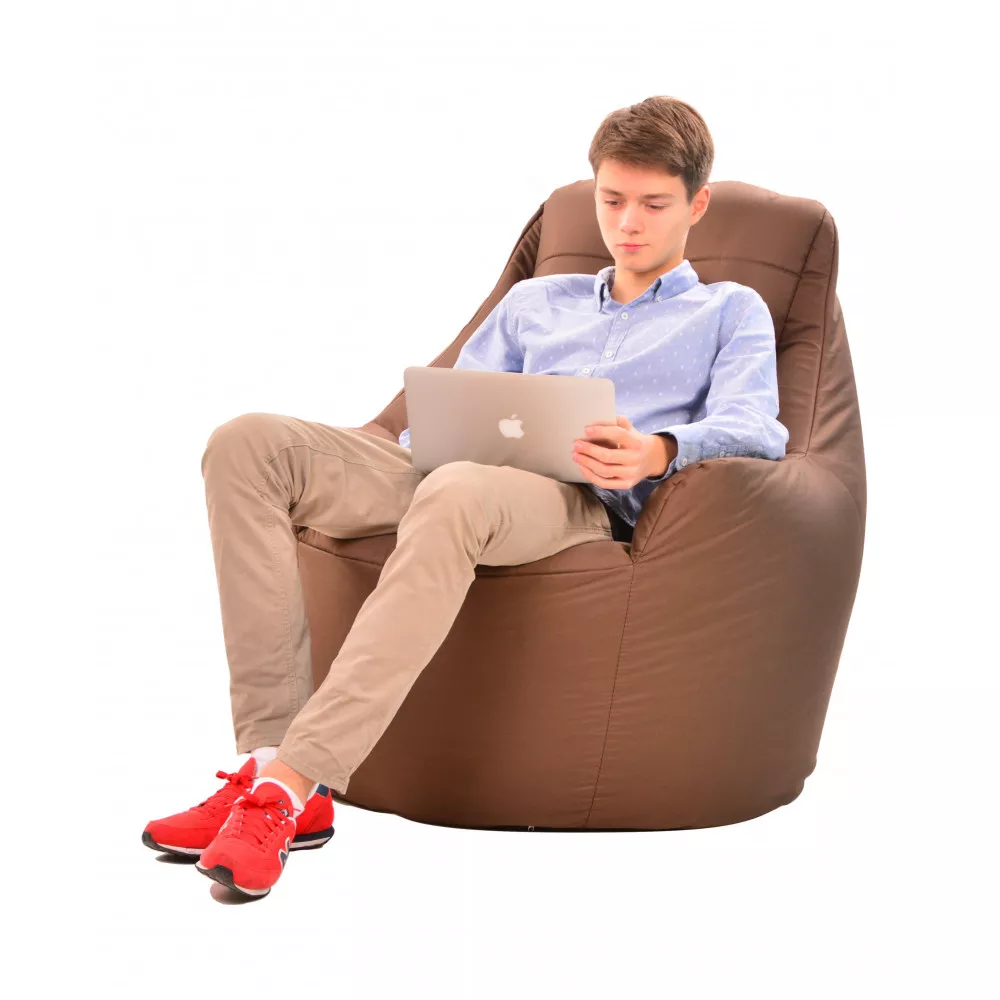 Кресло без каркаса (Bean Bag) BigBoss, Цвет Какао [4]