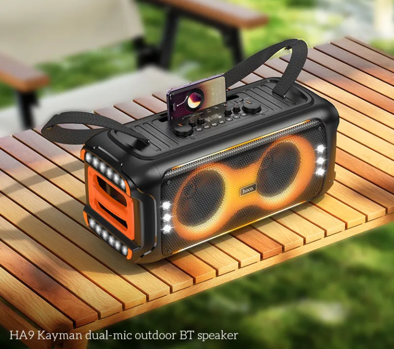 Boxă BT externă HA9 Kayman cu microfon dublu [4]
