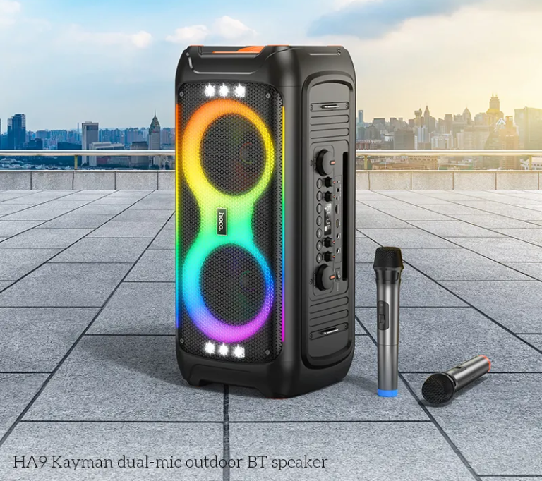 Boxă BT externă HA9 Kayman cu microfon dublu [3]