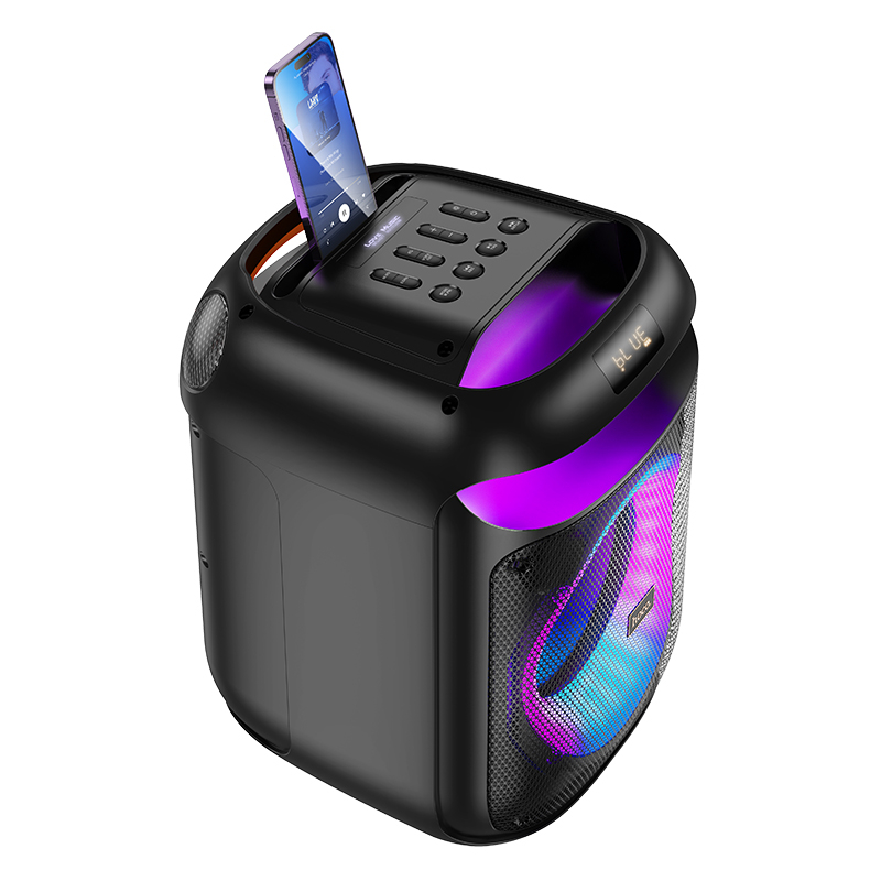 Boxă Portabilă HA13 Ramon – Putere de 60W și Două Microfoane Wireless [6]