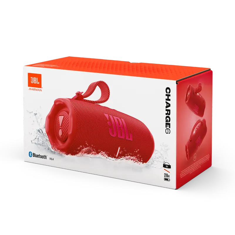 Портативная колонка JBL Charge 6, Красный [6]