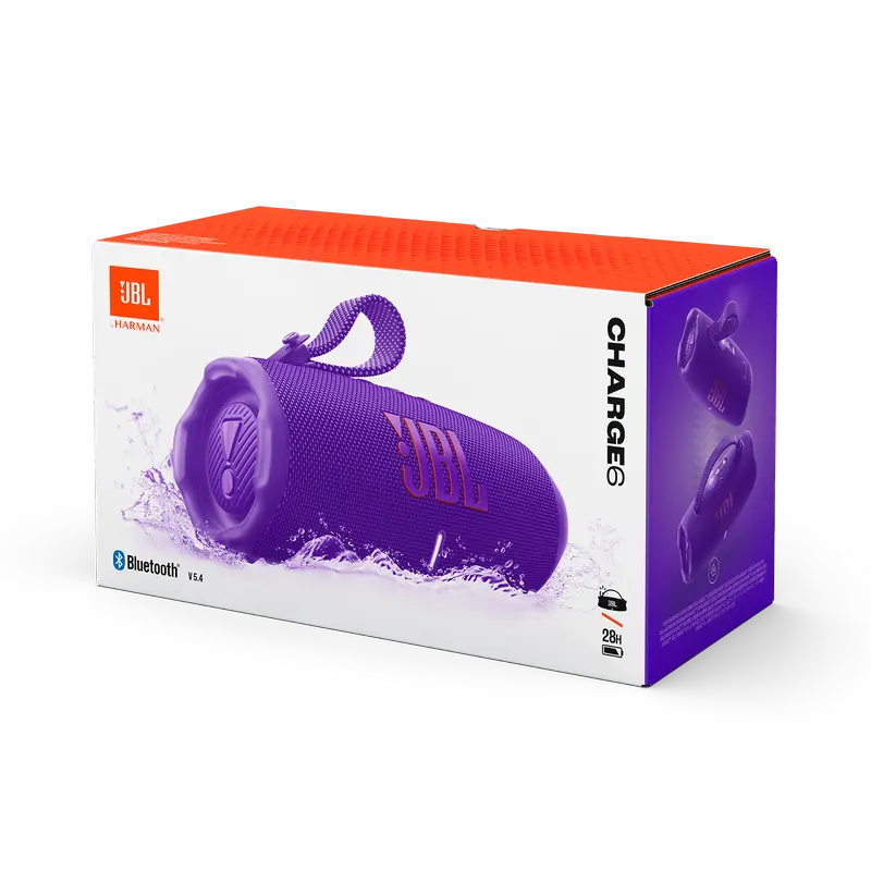 Boxă portabilă JBL Charge 6, Violet [5]