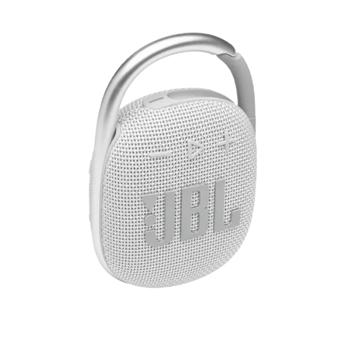 Boxă portabilă JBL Clip 4 Alb – Sunet clar și rezistență extremă în format ultra-compact! [3]