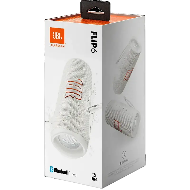 Boxa portabila JBL Flip 6, White [8]