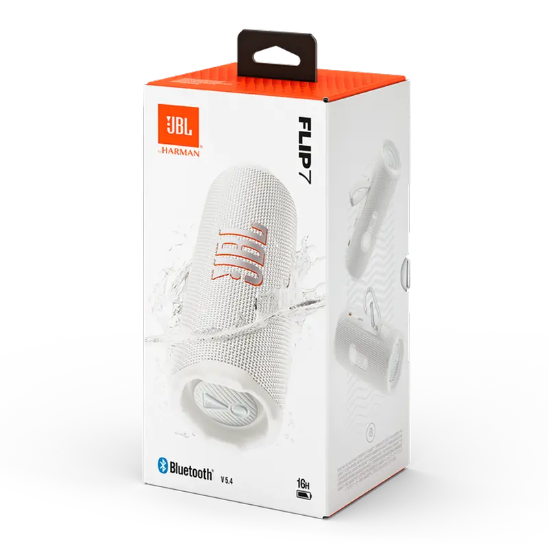 Boxă portabilă JBL Flip 7, Alb [8]