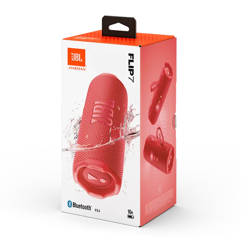 Boxă portabilă JBL Flip 7, Roșu [5]