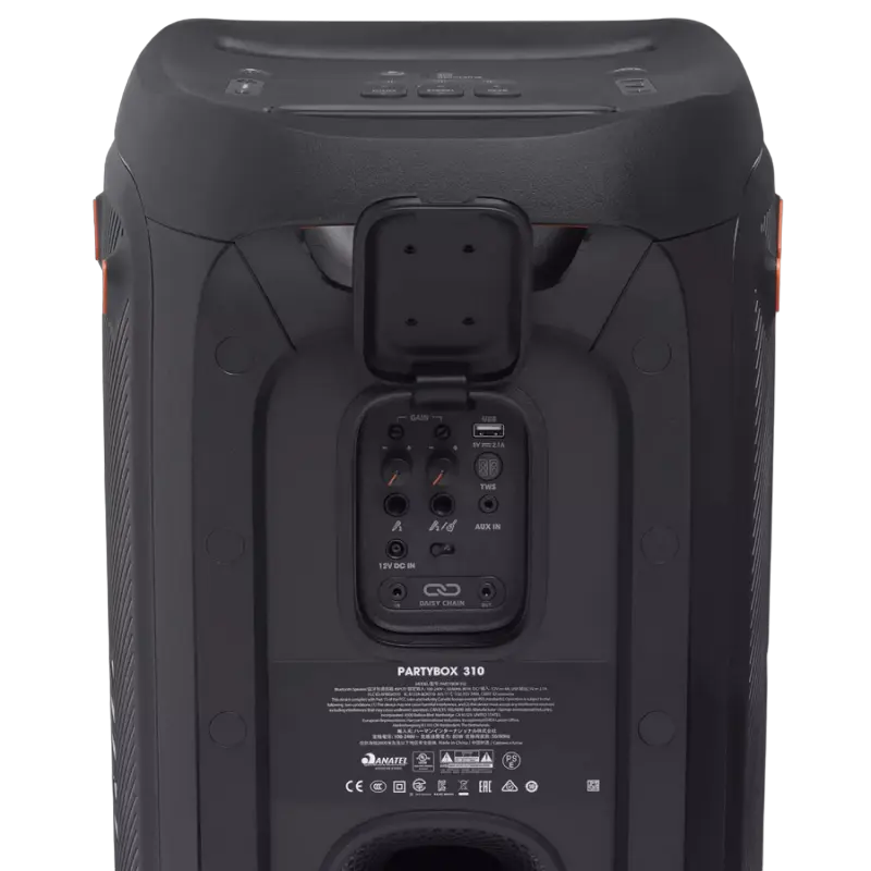 Портативная колонка JBL PartyBox 310 Чёрная – 240 Вт RMS и 18 часов автономии для эпичных вечеринок! [5]