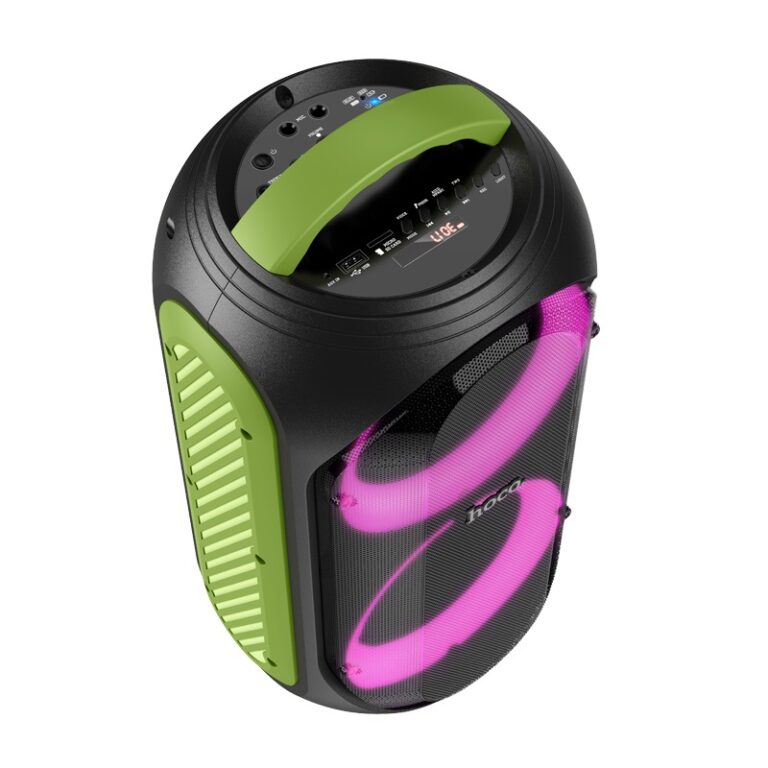 Портативная колонка DS33 – 30Вт, Bluetooth 5.0, караоке, подсветка RGB, микрофон UHF [4]