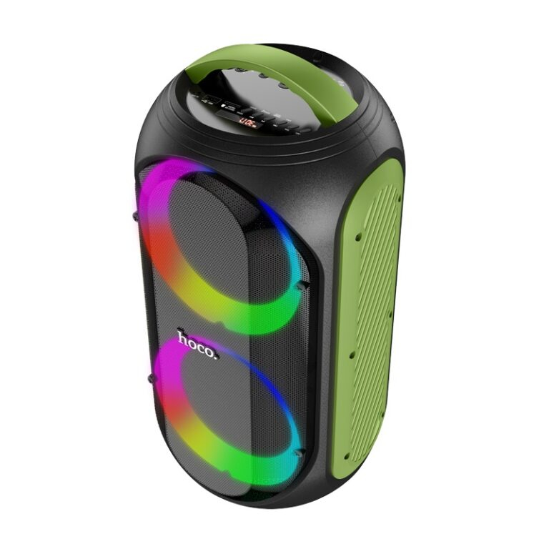 Портативная колонка DS33 – 30Вт, Bluetooth 5.0, караоке, подсветка RGB, микрофон UHF [2]