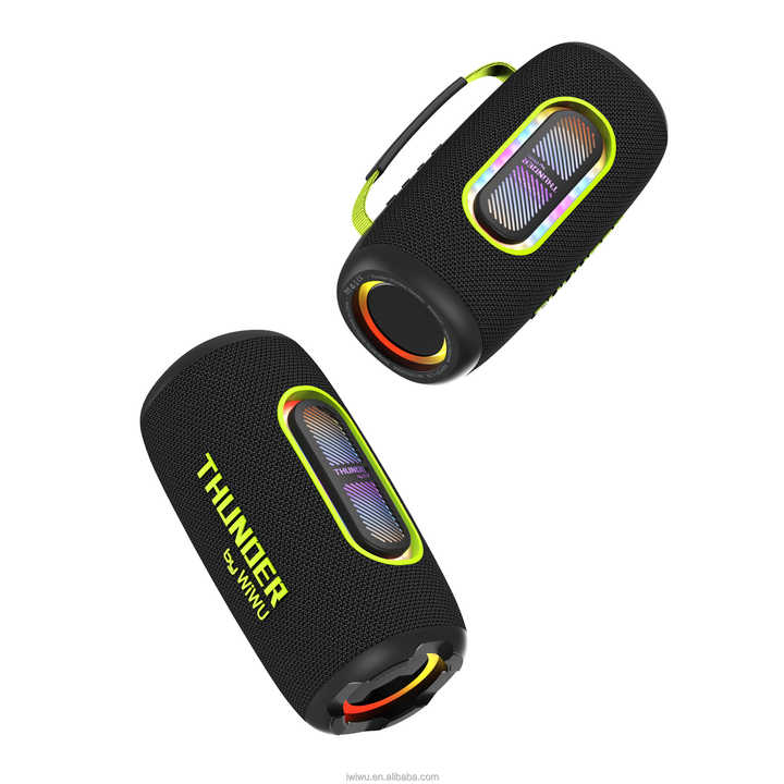 Boxă Portabilă WiWU Thunder H7, Wireless, Bluetooth 5.3, 40W, 1800mAh x3 [3]