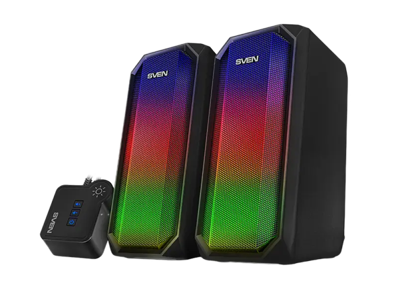Boxe SVEN "420" Black, 10w, USB power / DC 5V, RGB Light
 [1]