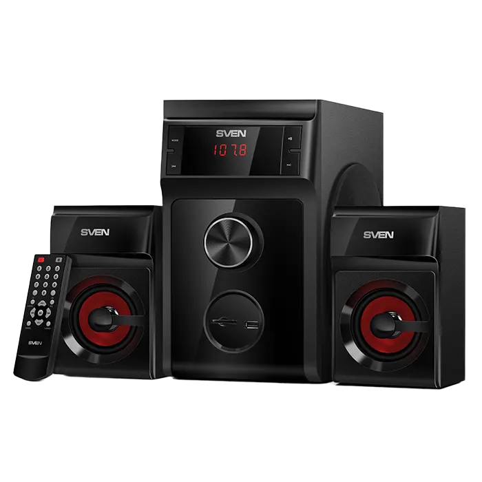 Колонки для компьютера 2.1 SVEN MS-302 – Мощный звук и стильный дизайн для дома и офиса [1]