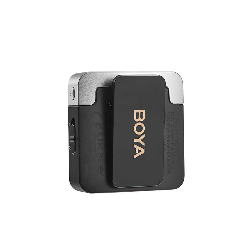 Boya 2.4GHz Dual-Channel Wireless Microphone System (BY-M1V1) 3.5mm Jack, Black [2]