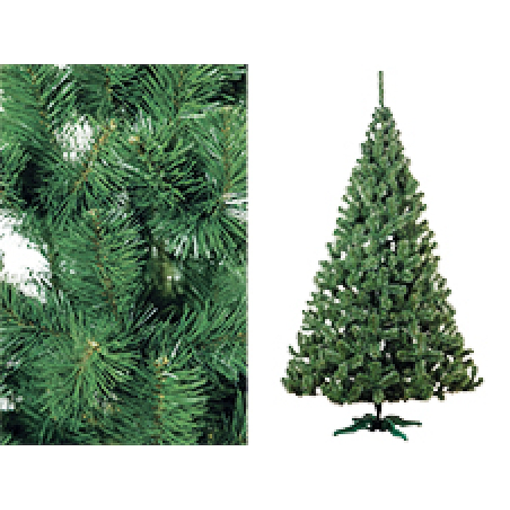 Искусственная ёлка 250 см, 596 веток, PVC – высокая ёлка с густыми ветками [1]