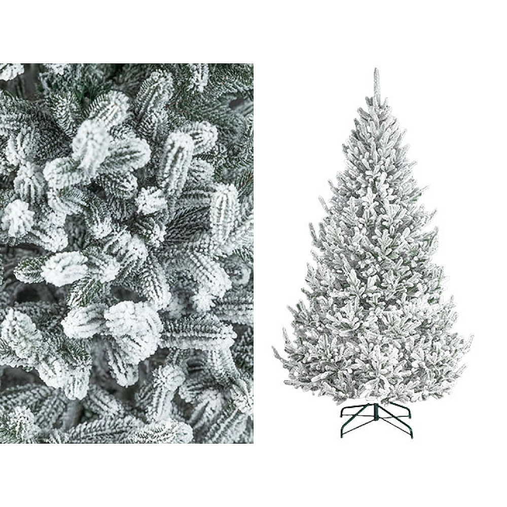 Искусственная ёлка в снегу Vienez 250 см, 1239 веток, PE – большая и эффектная ёлка [1]