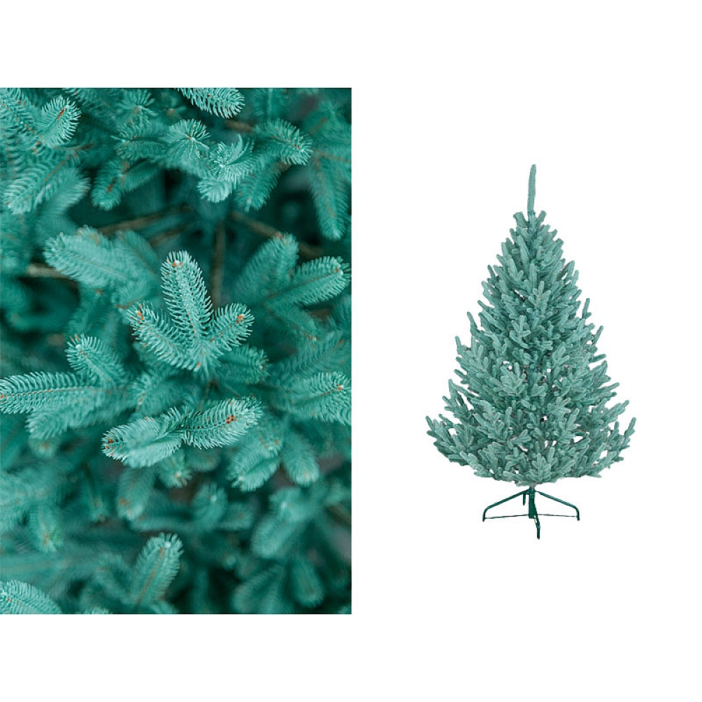 Искусственная ёлка Vienez голубая 150 см, 359 веток, PE – цветная рождественская ёлка [1]