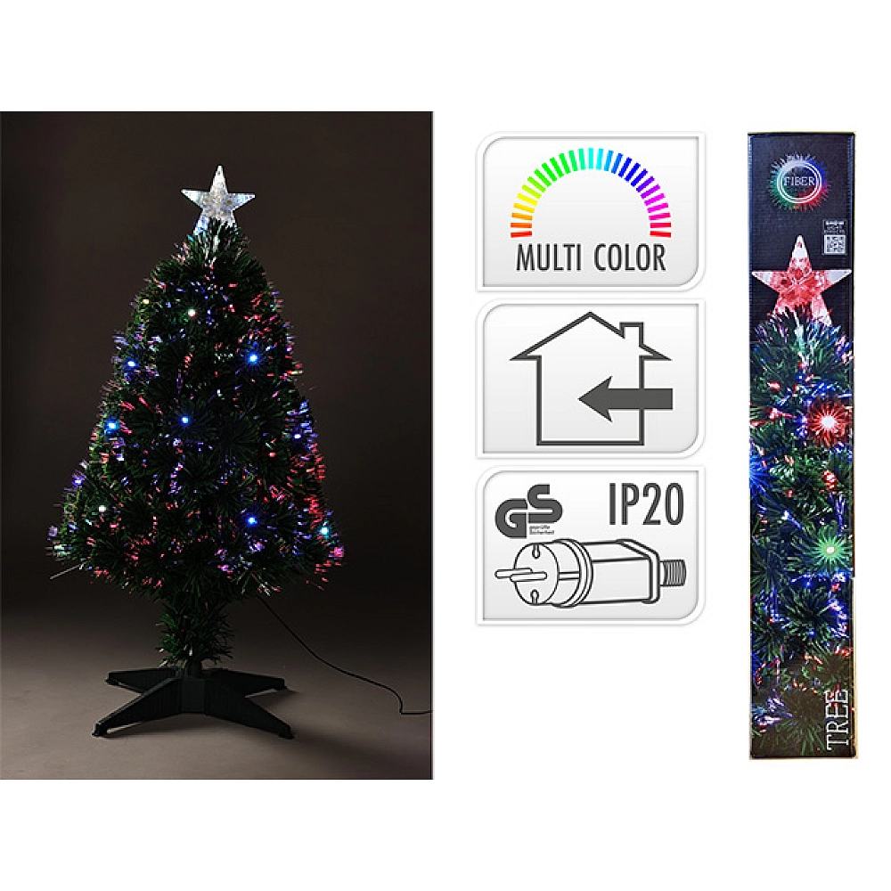 Brad luminos 43x90 cm, multicolor – brad decorativ mediu [1]