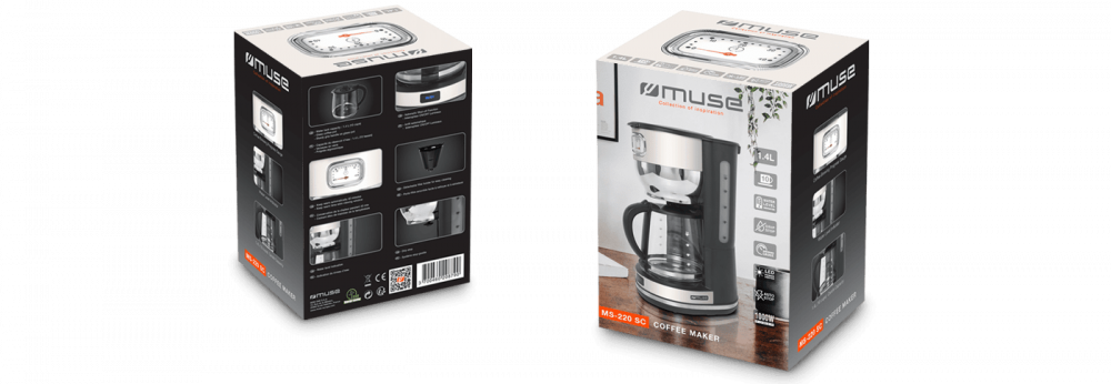 Cafetieră Muse MS-220 SC [3]