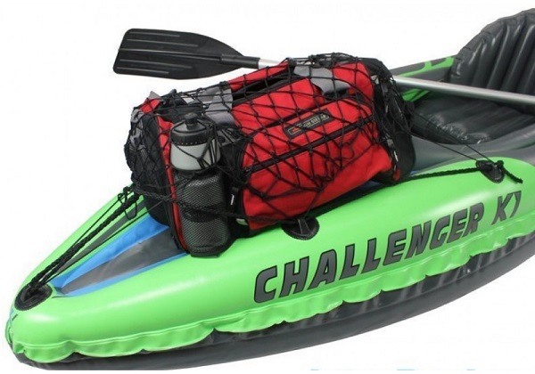 Caiac gonflabil INTEX Challenger K1 cu vâsle și pompă, 274x76x33 cm – ideal pentru aventuri pe râu și lac [9]