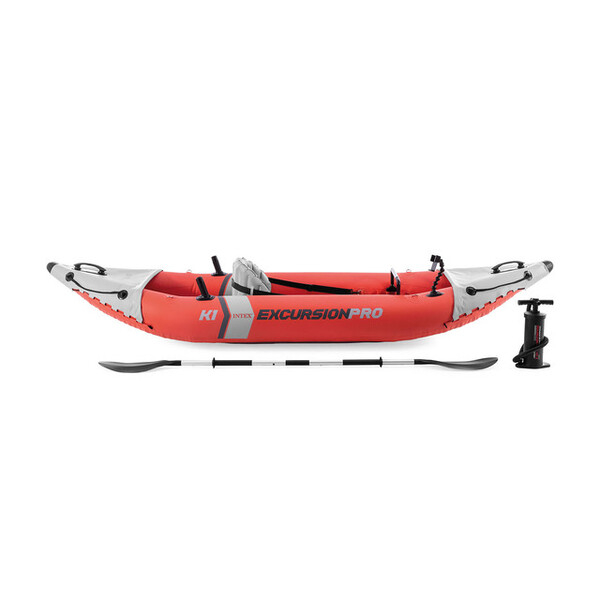 Caiac gonflabil INTEX Excursion Pro K1 cu vâsle și pompă, 305x91x46 cm – performanță profesională pentru aventuri pe apă [6]