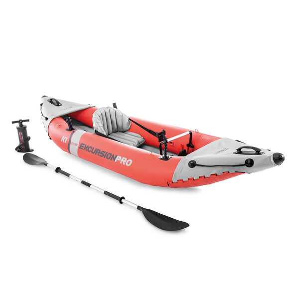 Caiac gonflabil INTEX Excursion Pro K1 cu vâsle și pompă, 305x91x46 cm – performanță profesională pentru aventuri pe apă [5]
