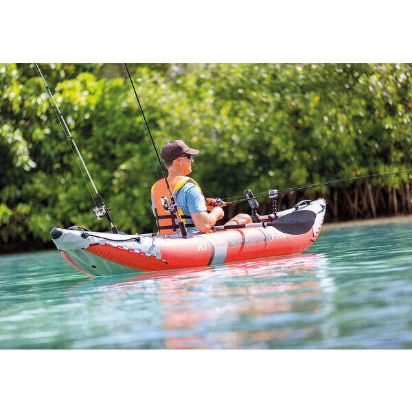 Caiac gonflabil INTEX Excursion Pro K1 cu vâsle și pompă, 305x91x46 cm – performanță profesională pentru aventuri pe apă [2]