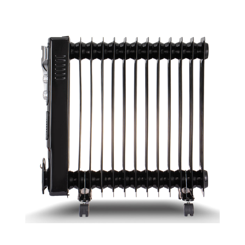 Calorifer electric cu ulei + Turbo Fan RAF R.1329B, 13 elemenți, 2900W, Negru Mat [2]