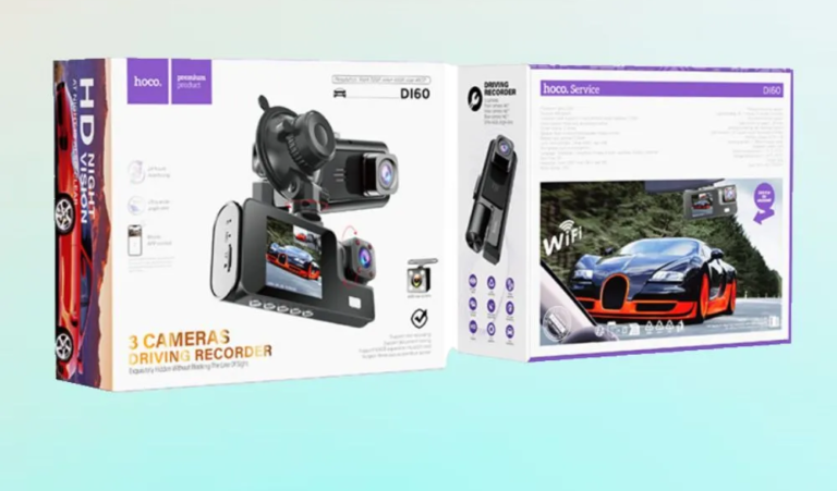 Cameră Auto DI60 World cu Afișaj Triplu și Conectivitate Wi-Fi [4]