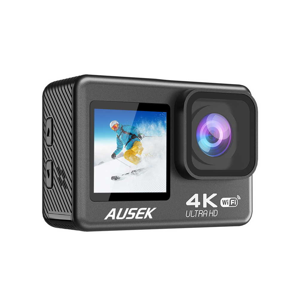 Экшн-камера AUSEK WiFi Dual Screen 4K – Свобода и чёткость в каждом кадре! [1]