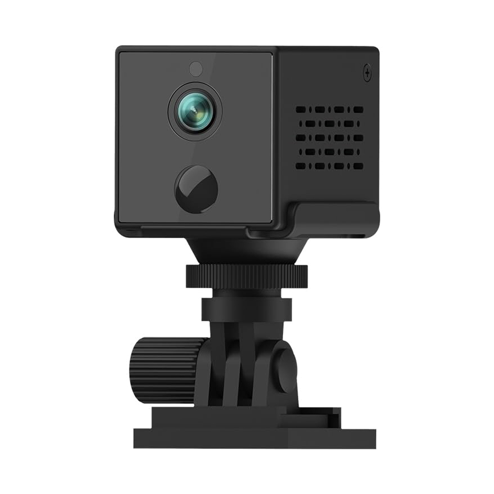 Cameră de securitate Mini Wi-Fi cu baterie de 3000mAh încorporată 1080P, 4G, Aplicație OKAM, Negru [2]
