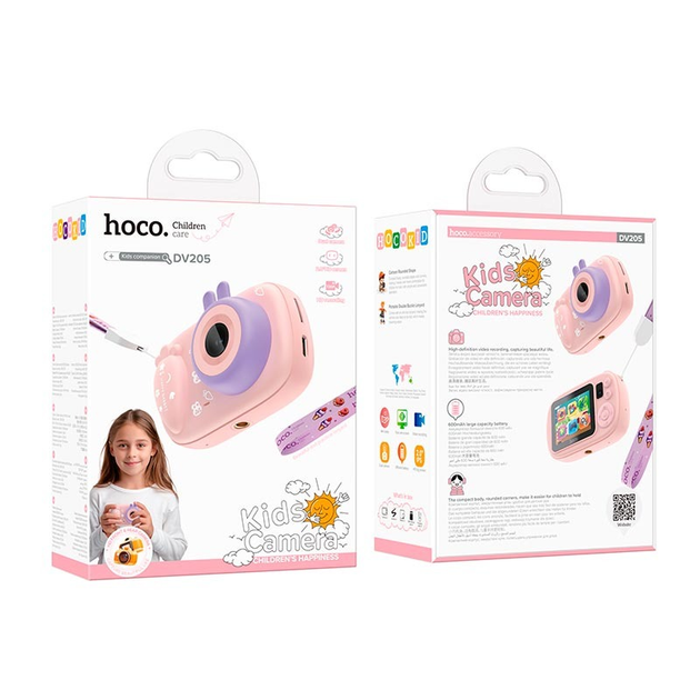 Camera Duală pentru Copii DV205 Roz [3]