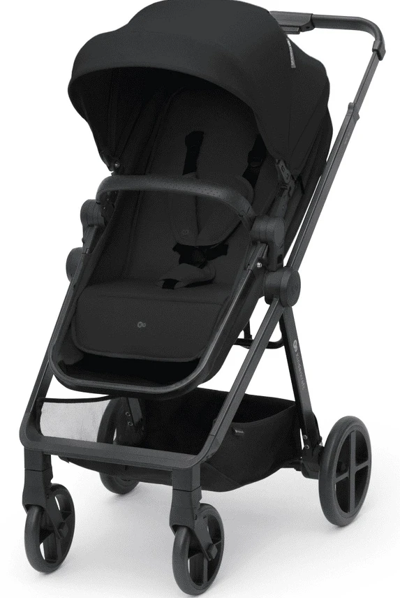 Cărucior Kinderkraft Newly 3în1 Mink Pro Black (Transformabil, Scaun Auto i-Size, Aluminiu, Negru) [7]