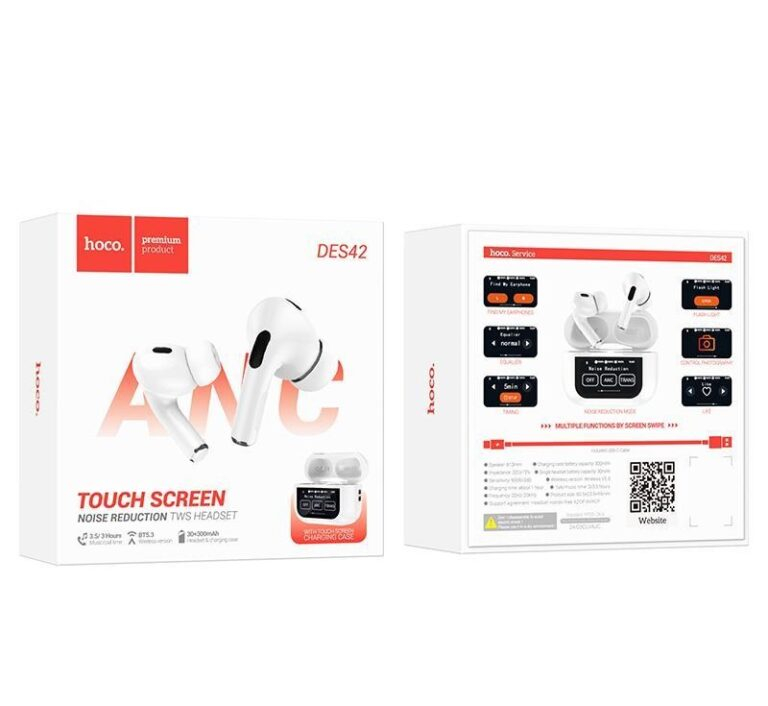 Cască Bluetooth Cool Touch cu Afișaj Inteligent, Reducere Zgomot ANC DES42 [4]