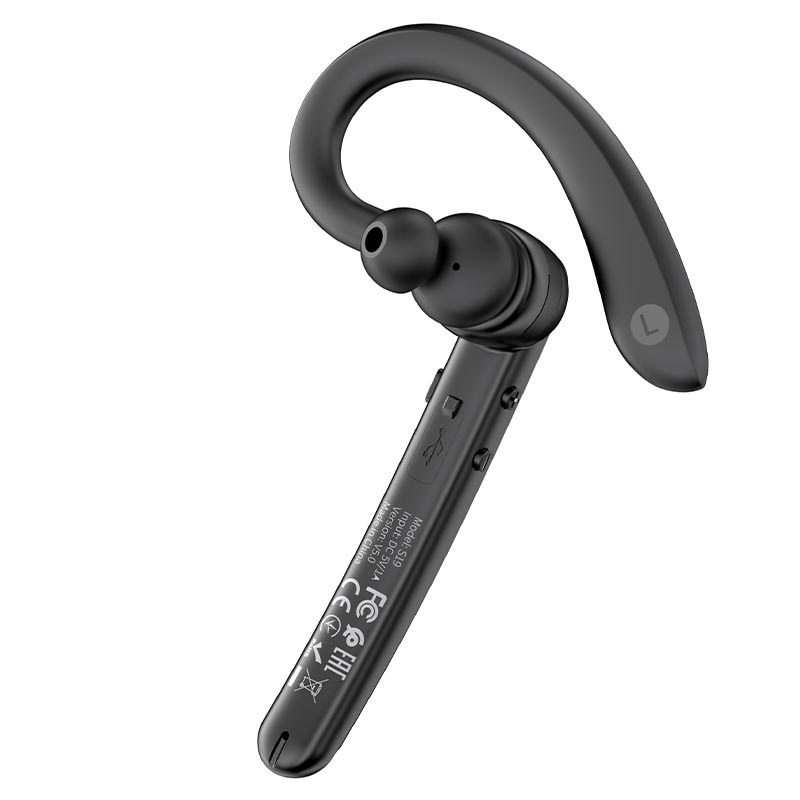 Căști Bluetooth S19 Heartful ENC cu Anulare a Zgomotului, Black [2]