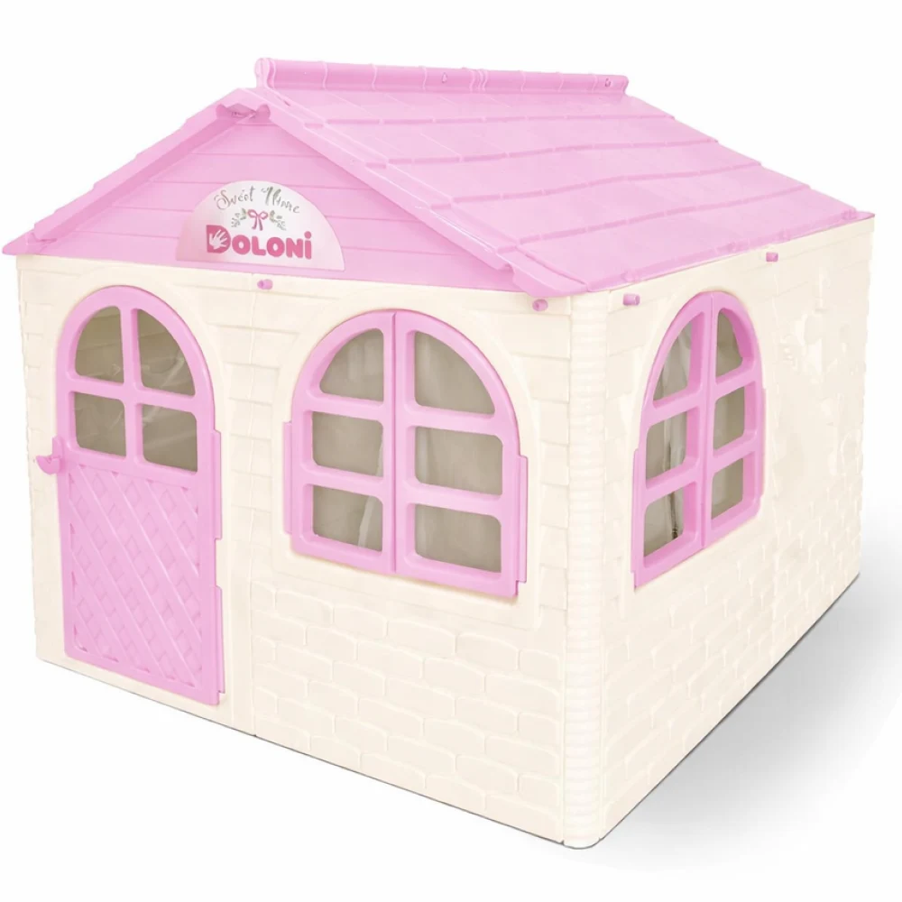 Детский игровой домик Doloni 138×130×120 см Розовый – Волшебный мир для игр [2]