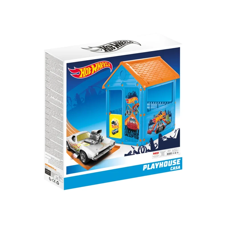 Căsuță de Joacă pentru Copii Hot Wheels – Prima mea Căsuță Dolu (125×100×104 cm) [2]