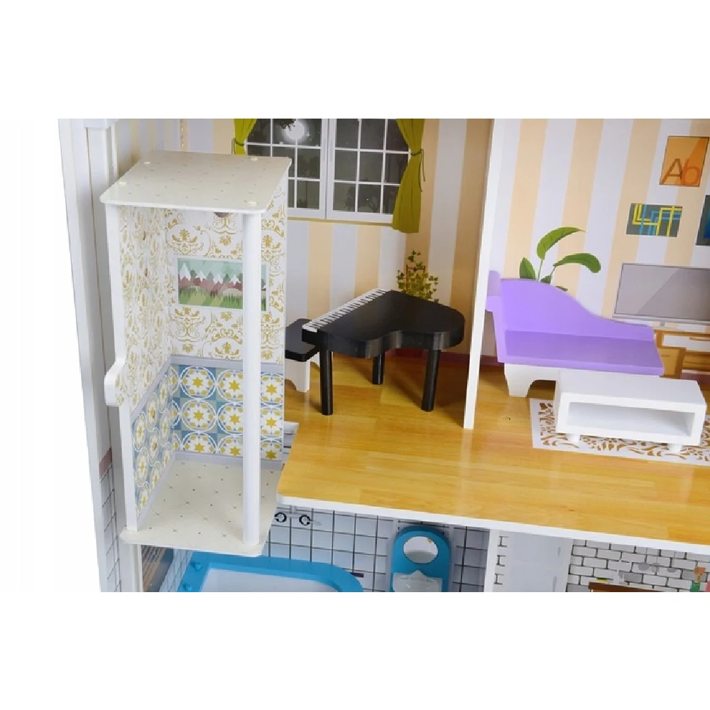 Căsuță din lemn pentru păpuși 63369 – joacă creativă și distractivă [10]