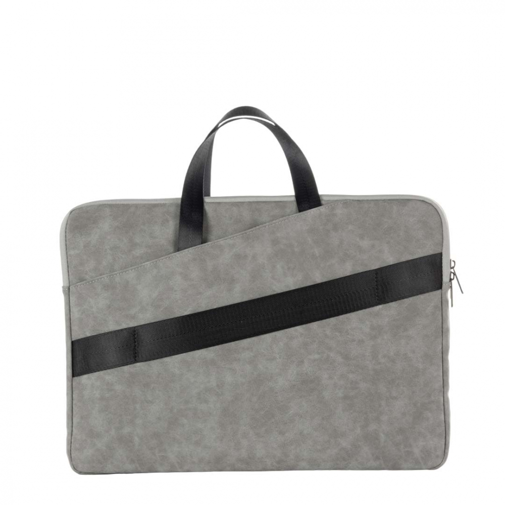 CB05 Dark grey laptop bag 15 inches (PU material, sheepskin material) [2]