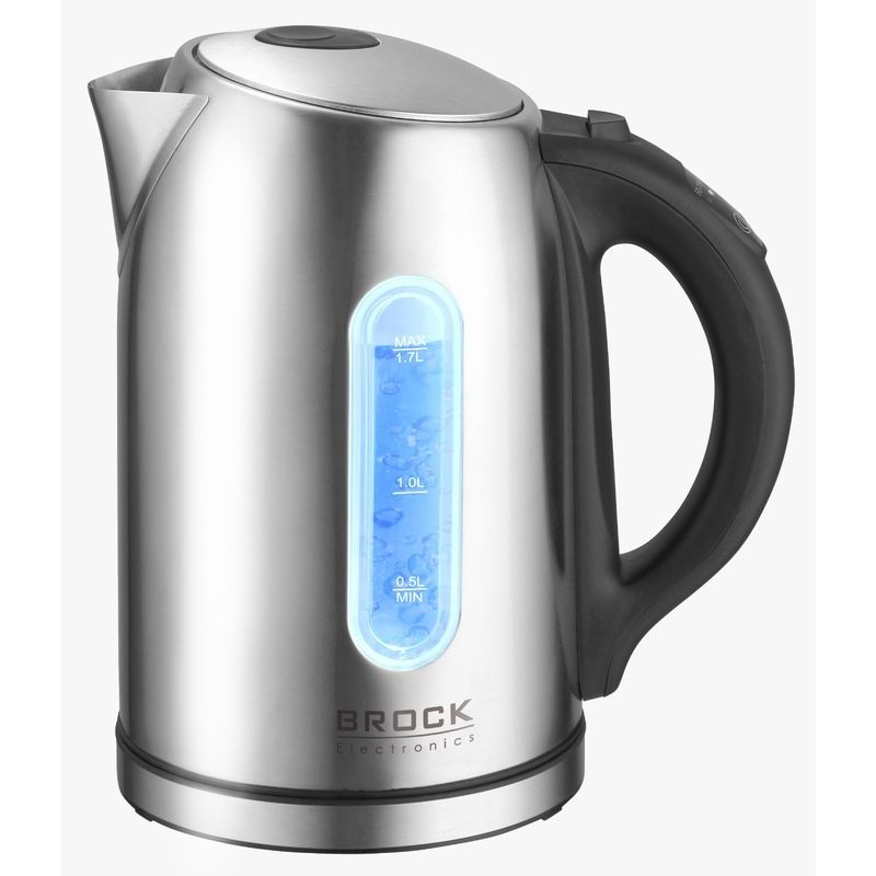 Ceainic BROCK WK 2302 D, 1.7L, 2200W cu LED și control temperatură [1]