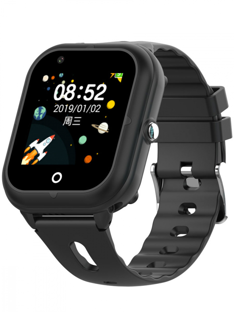 Ceas inteligent pentru copii Wonlex 4G, CT07S, Negru [2]