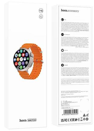Y18 Smart sports watch(call version) Gold [4]