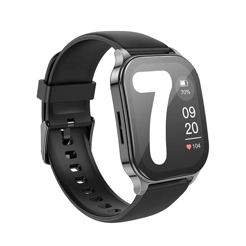 Ceas Smart Sport Y19 AMOLED (versiune cu apeluri) - Gri Metalic Strălucitor [2]