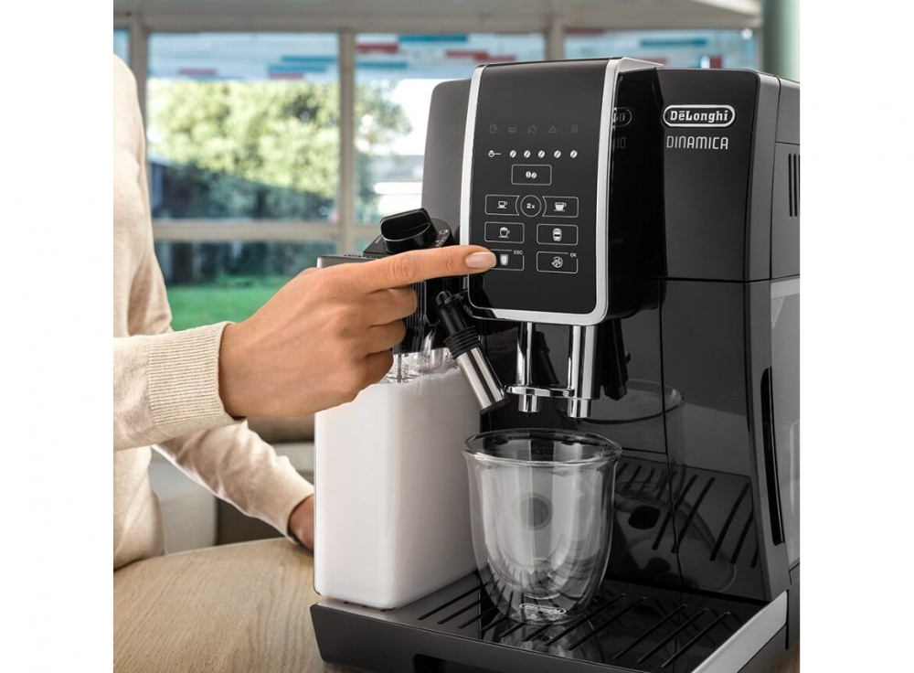 Кофемашина DeLonghi ECAM 350.50.B, 1450 Вт, 15 бар – идеальный кофе у вас дома [3]
