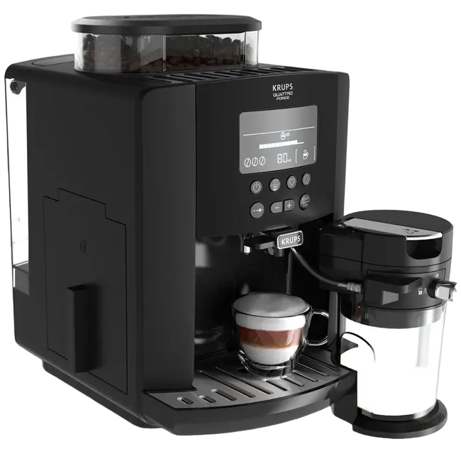 Aparat de cafea Krups EA819N10, 1450W, 15 bar – espresso premium din boabe proaspete [2]